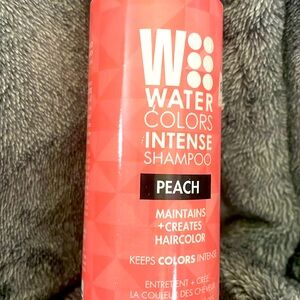 Watercolors intense shampoo, peach 8.5 fluid ounces maintains + createshaircolor